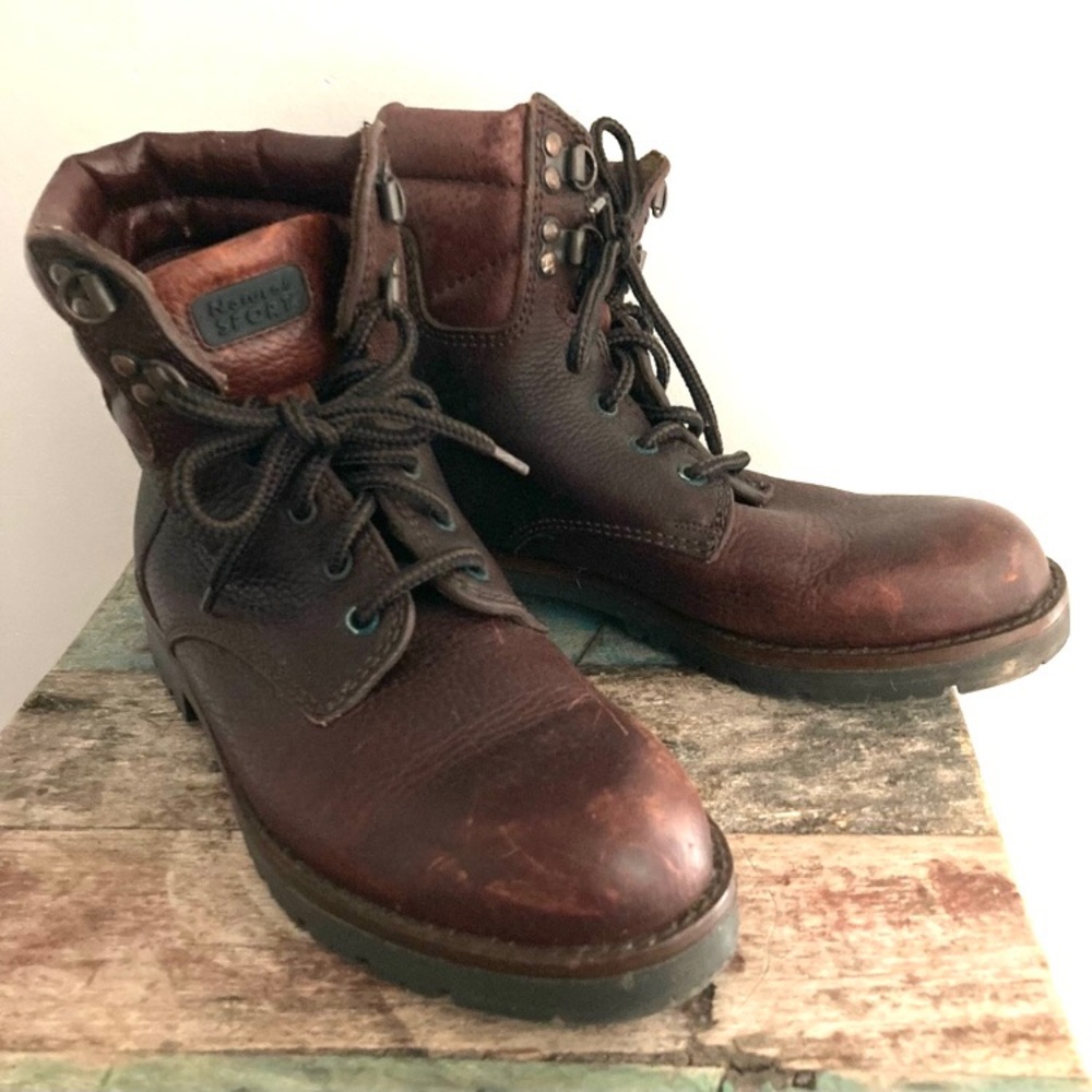 Vintage Mexican Leather Boots 7